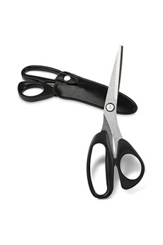 Ciseaux de tailleur Finesse extra tranchants longue durée de vie avec étui Bon état Blumfeldt reconditionné disponible sur Darty