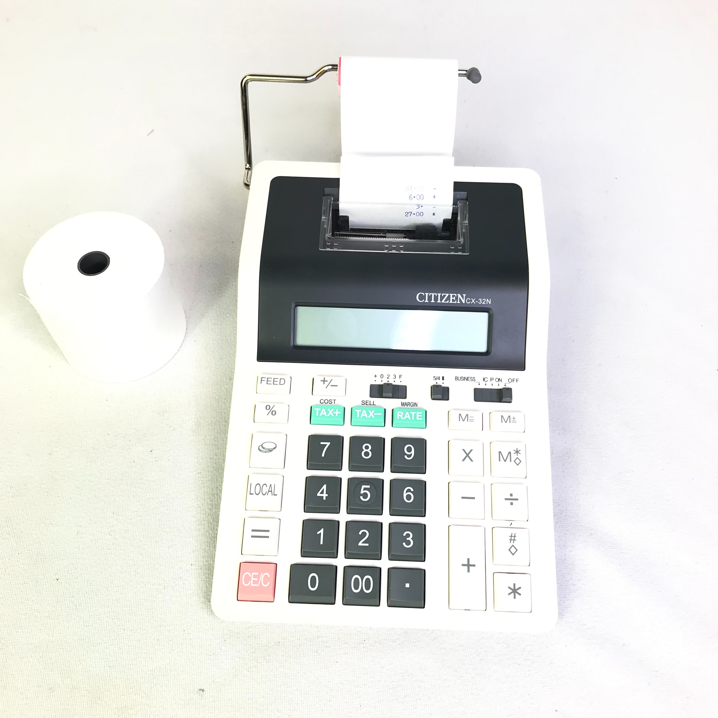 Voir photo 2 de Citizen CX-32N Calculatrice imprimante portable Citizen CX-32N Calculatrice imprimante portable Parfait état reconditionné photo 2