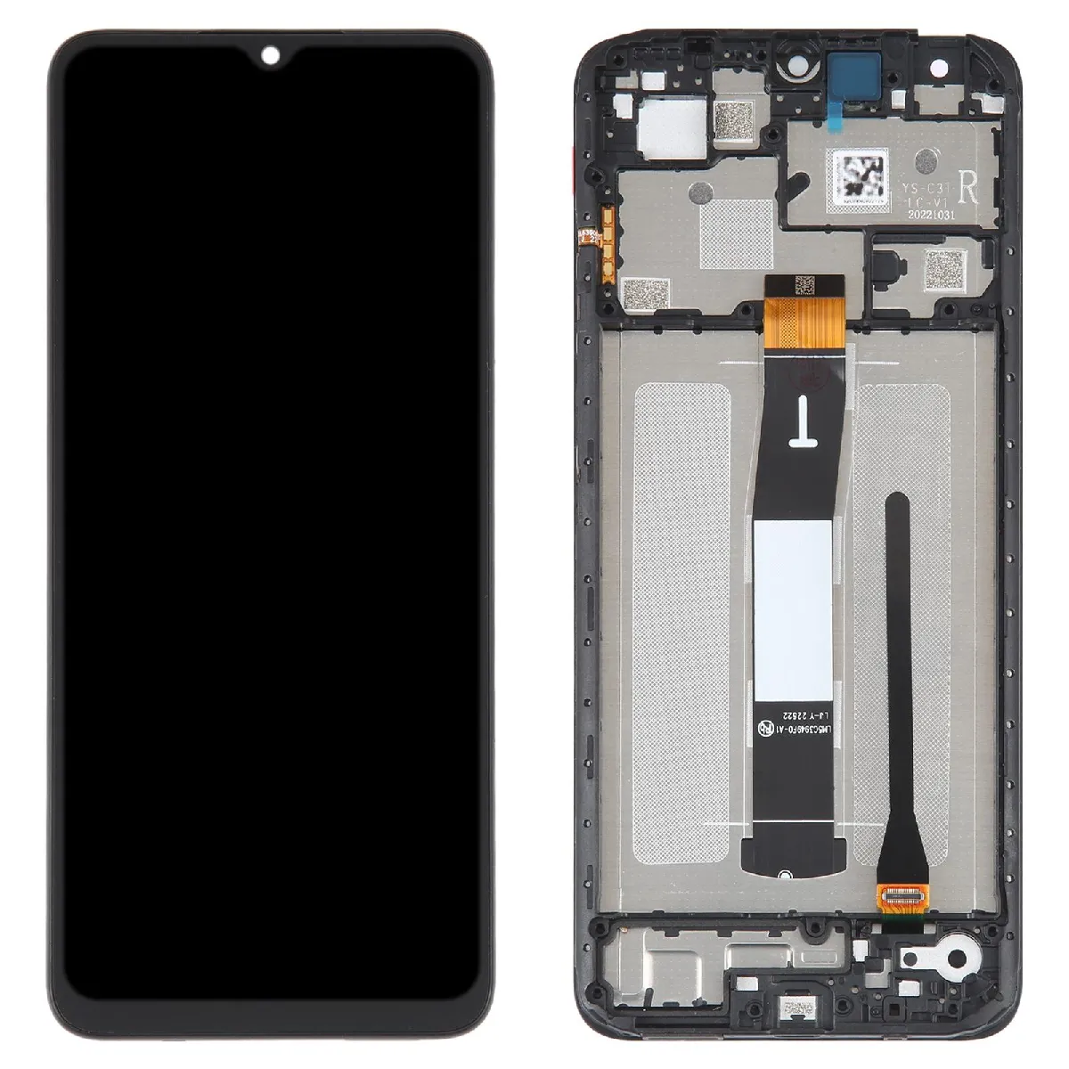 Acheter Clappio Bloc Complet pour Xiaomi Redmi 12C LCD + Vitre Tactile et Châssis Compatible Noir Reconditionné - 26,90 € | Dero Clappio Bloc Complet pour Xiaomi Redmi 12C LCD + Vitre Tactile et Châssis Compatible Noir Reconditionné reconditionné disponible sur Rue du Commerce Seconde Vie | Dero
