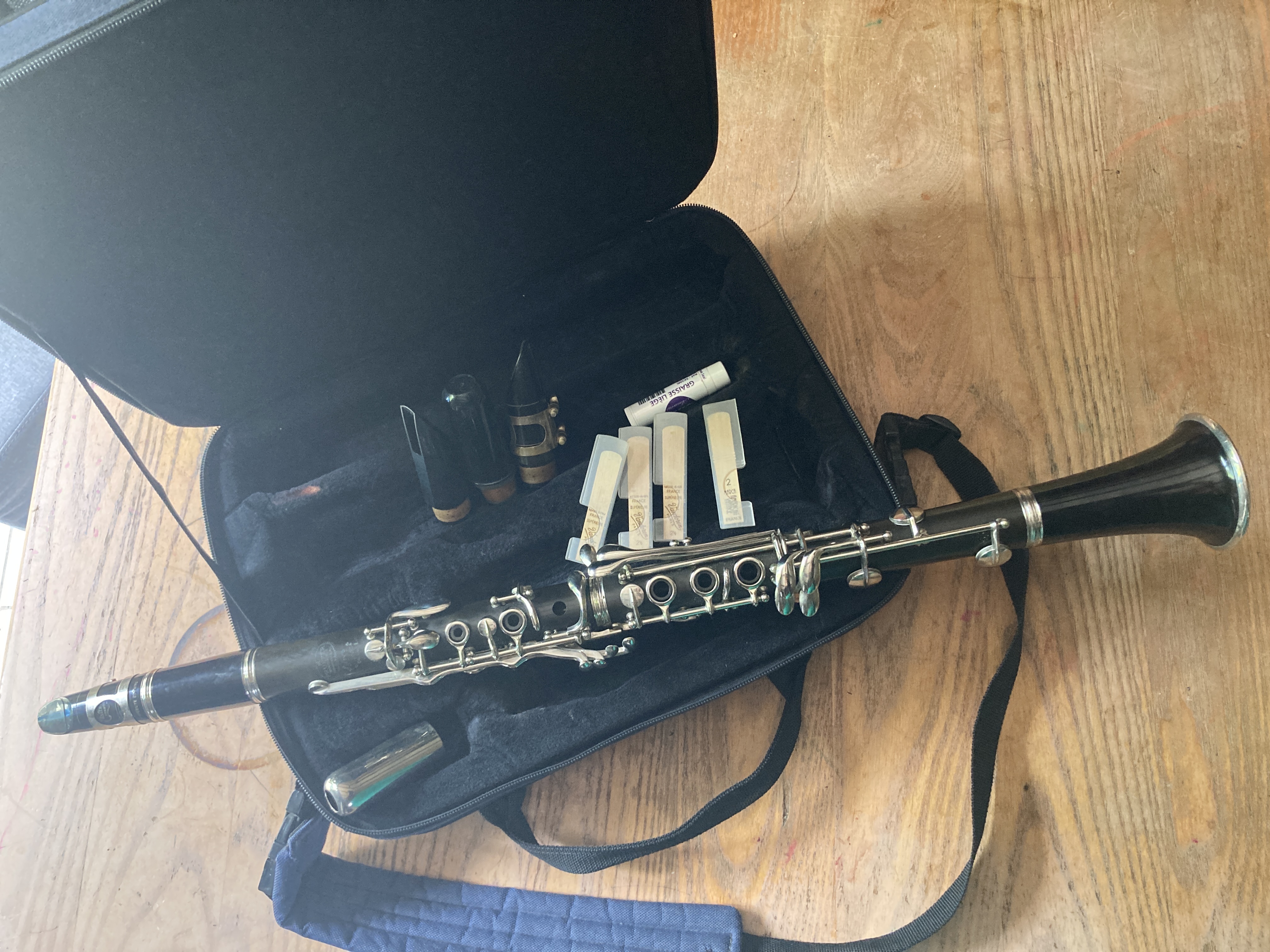 Clarinette Pruefer Silver throat Deluxe Très bon état reconditionné disponible sur Zic Ethic | Dero