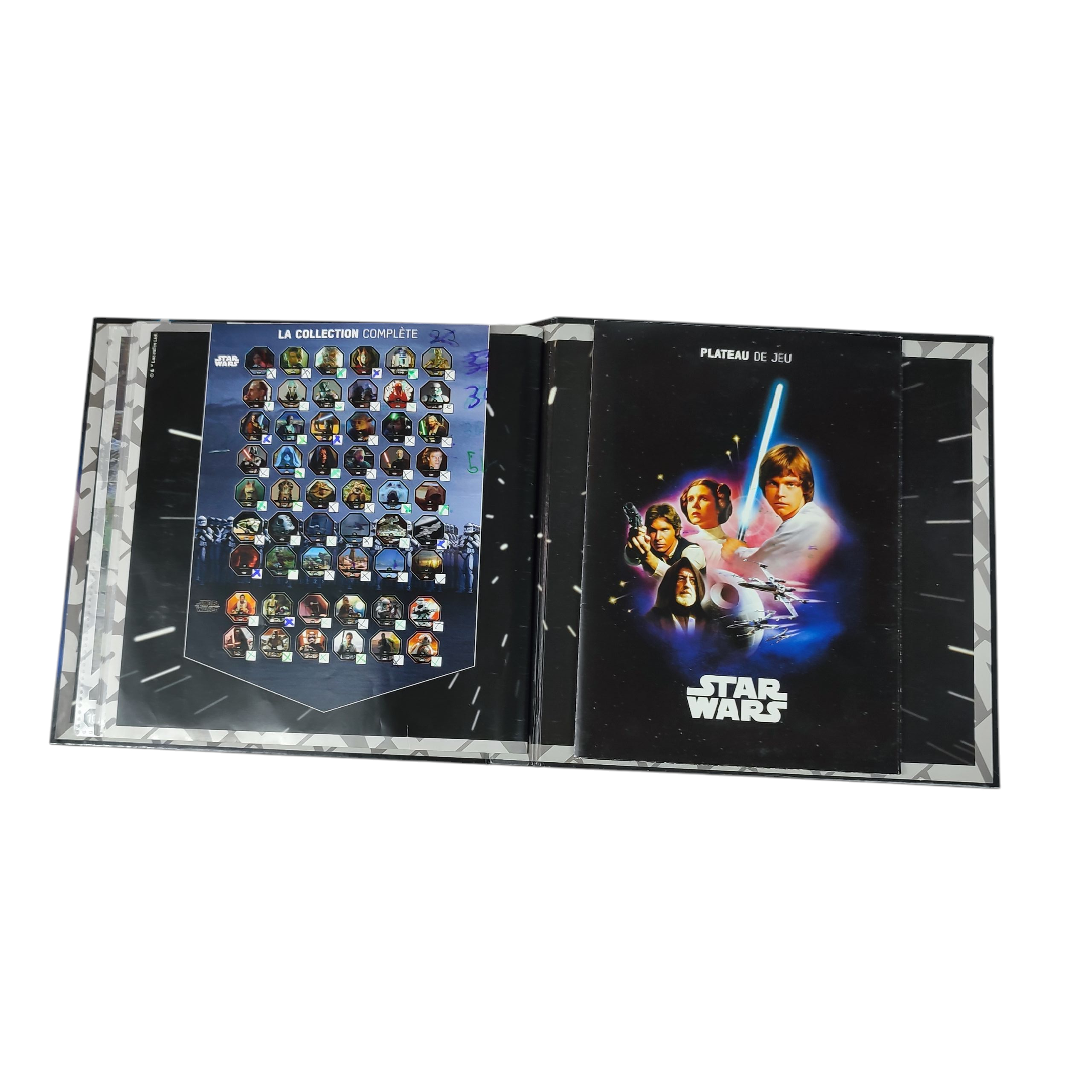 Voir photo 4 de Classeur de jetons Star Wars complet + plateau de jeu Classeur de jetons Star Wars complet + plateau de jeu reconditionné photo 4