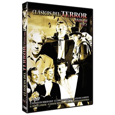 Classic Horror movies The Years 40 Vol 2 / Clásicos del Terror Años 40 - Volumen 2 (DVD) État correct reconditionné (offre indisponible) | Dero