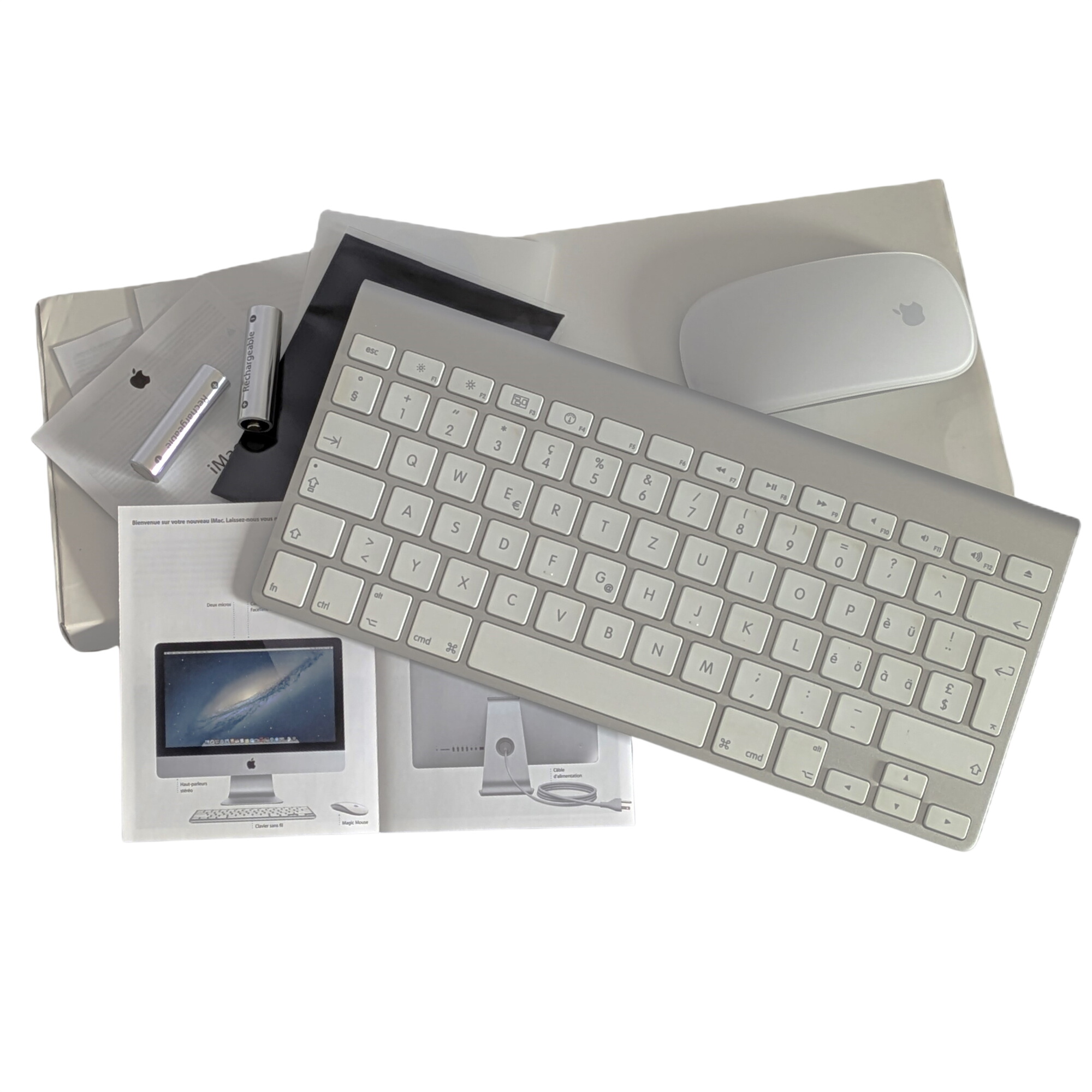 Clavier Apple Magic Keyboard A1314 QWERTZ Parfait état - 17,50 € Clavier Apple Magic Keyboard A1314 QWERTZ Parfait état reconditionné disponible sur Label Emmaüs