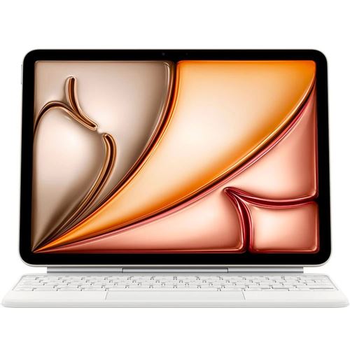 Clavier Apple Magic Keyboard Azerty Blanc pour iPad Air 11"" (M3) État correct Apple reconditionné disponible sur Fnac