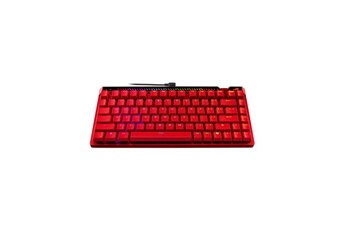 Clavier AZERTY Taïwan filaire ROG Falchion Ace 75 HE Rouge Bon état Asus reconditionné disponible sur Darty
