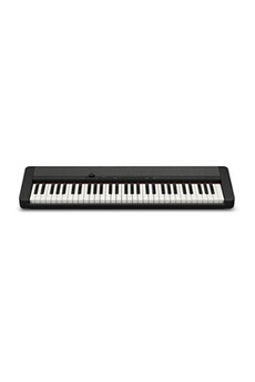 Clavier compact CT-S 1 BK avec 61 touches et sonorités vintage Noir Très bon état Casio reconditionné disponible sur Darty