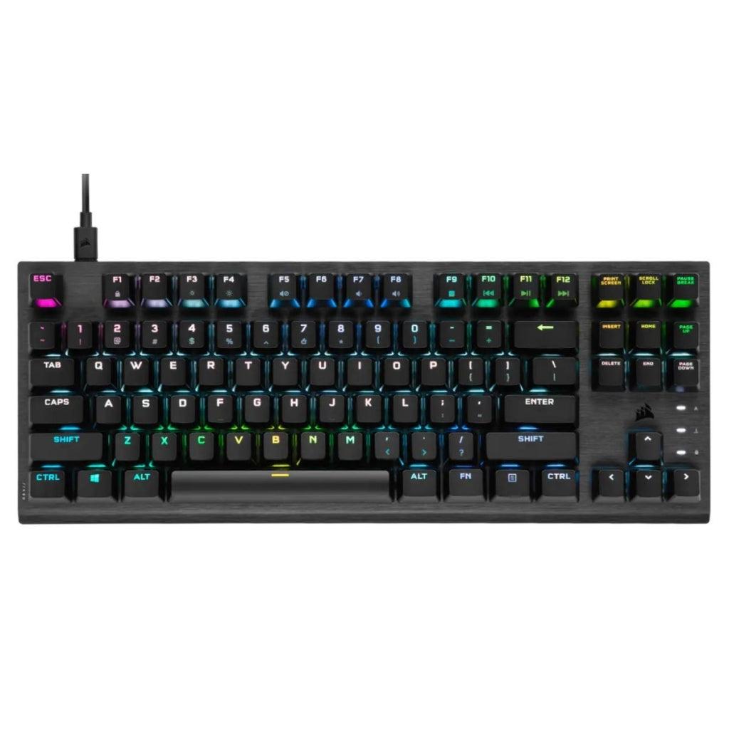 Clavier Corsair QWERTY rétroéclairé K60 PRO RGB TKL Reconditionné Corsair reconditionné disponible sur Backmarket