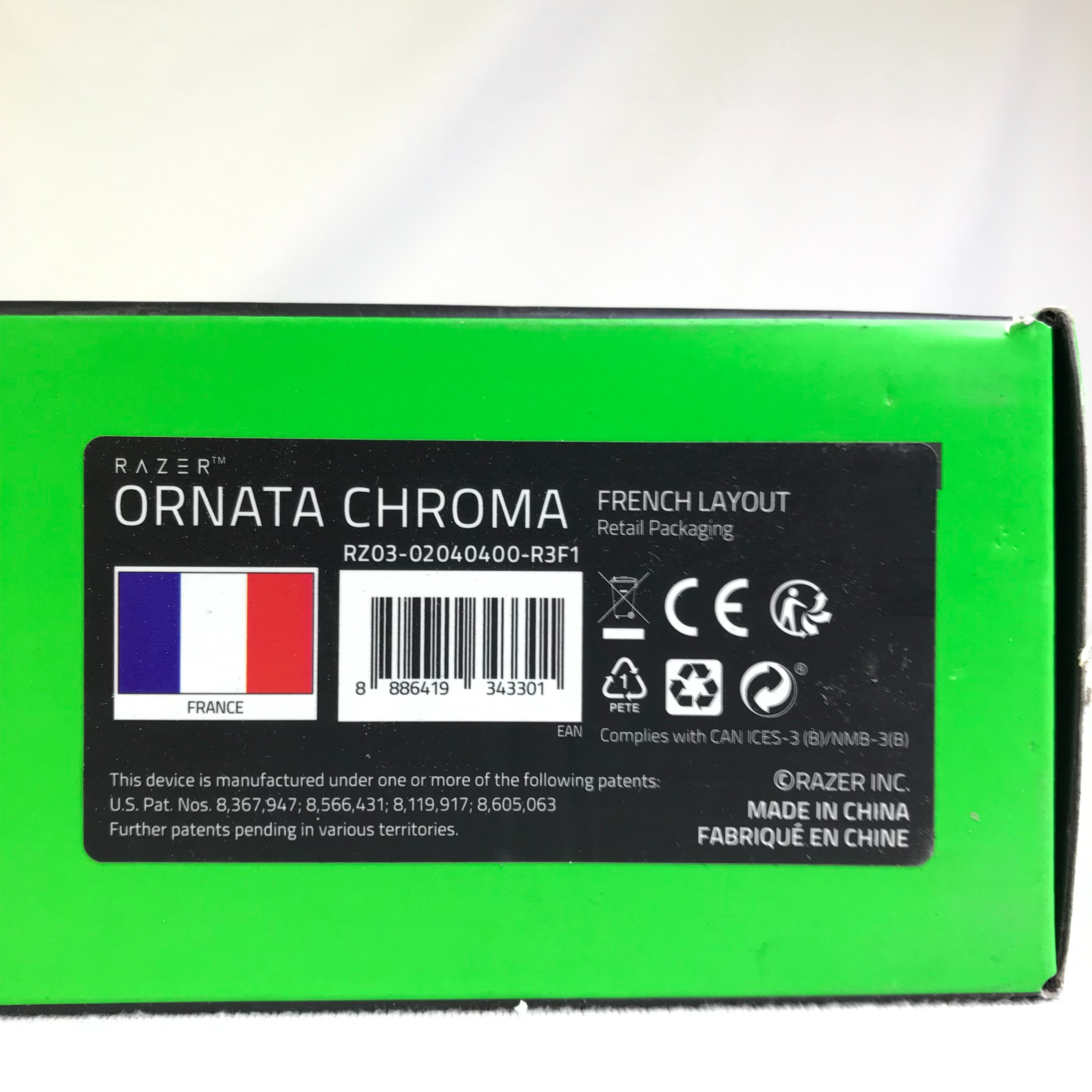 Voir photo 7 de Clavier de jeu Razer Ornata Chroma Mecha-Membrane en boîte Clavier de jeu Razer Ornata Chroma Mecha-Membrane en boîte État correct reconditionné photo 7