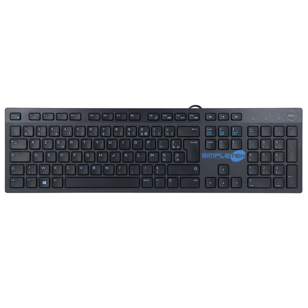 Clavier Dell AZERTY Français KB216 USB Wired 1,8 m Reconditionné - 38,00 € Clavier Dell AZERTY Français KB216 USB Wired 1,8 m Reconditionné Dell reconditionné disponible sur Backmarket | Dero