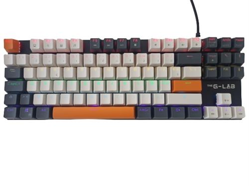 Clavier filaire TKL Azerty The G-Lab 3 couleurs État correct The G-Lab reconditionné disponible sur Fnac