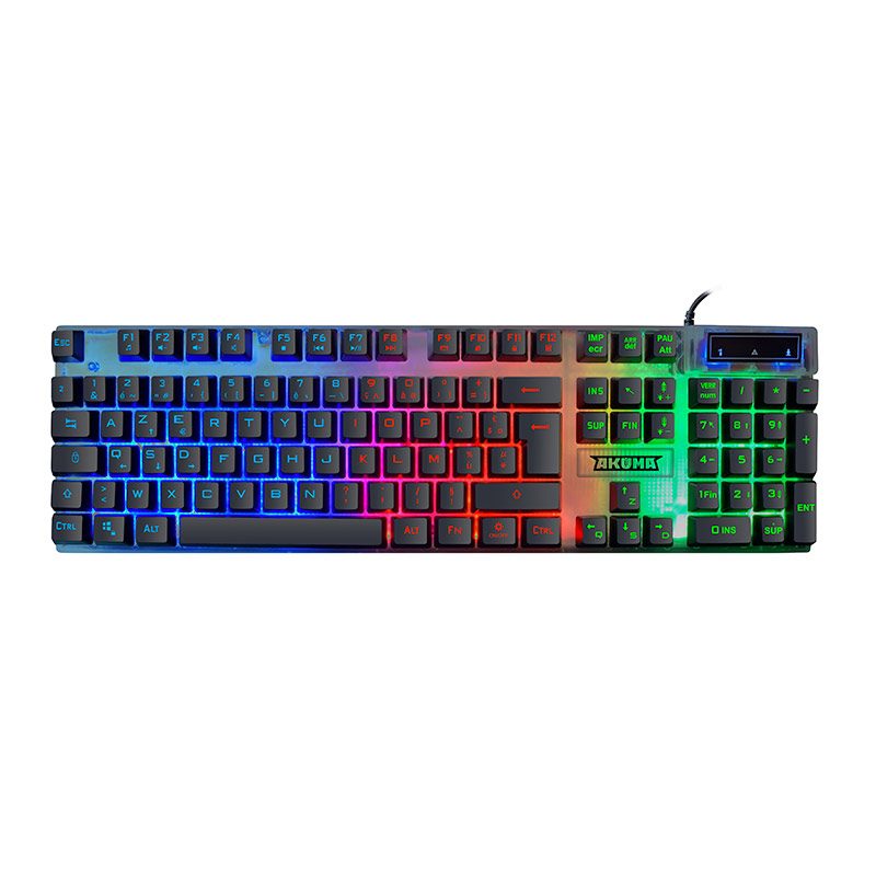 Clavier Gamer Akuma Shonen K01 Membrane Bon état - 15,98 € Clavier Gamer Akuma Shonen K01 Membrane Bon état reconditionné disponible sur Electro Depot