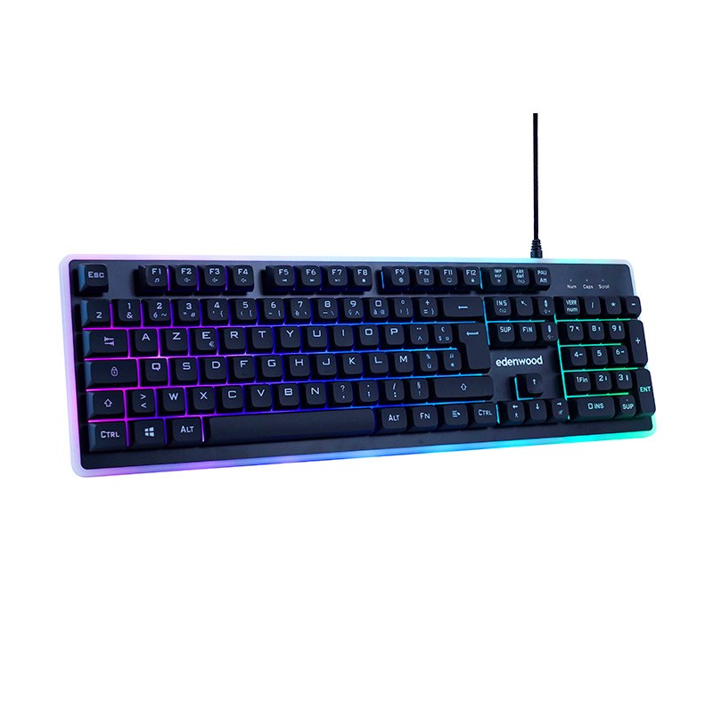 Acheter Clavier Gamer Edenwood Filaire Rgb Cf19a Bon état - 15,98 € Clavier Gamer Edenwood Filaire Rgb Cf19a Bon état reconditionné disponible sur Electro Depot