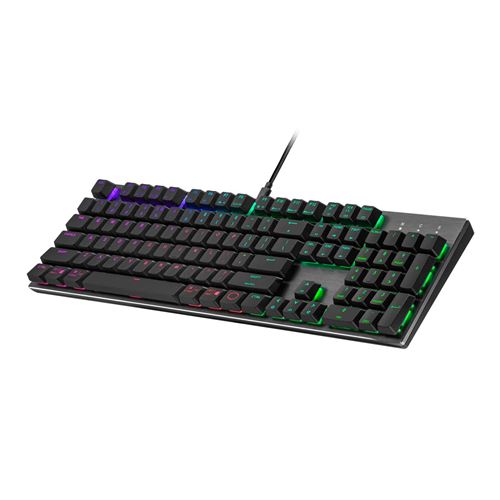 Clavier Gaming Cooler Master SK652 RGB TTC Noir et gris État correct Cooler Master reconditionné disponible sur Fnac