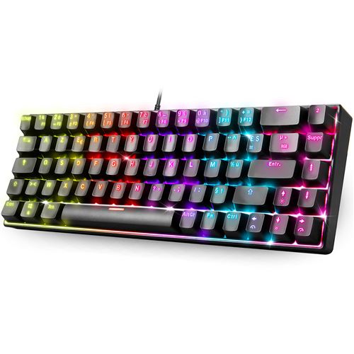 Clavier Gaming filaire Azerty Spirit Of Gamer XPERT-K150 Noir État correct Spirit of Gamer reconditionné disponible sur Fnac