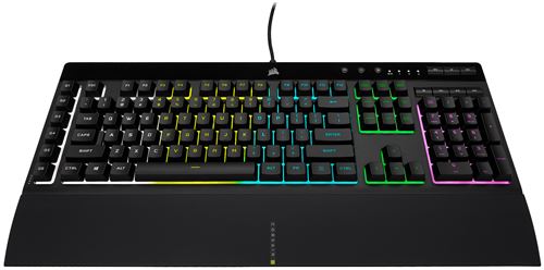 Clavier Gaming filaire Corsair K55 RGB Pro Noir État correct Corsair reconditionné disponible sur Fnac