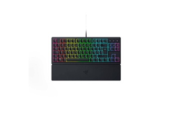 Clavier Gaming Filaire Ornata V3 Tenkeyless Rétroéclairé avec Repose-Poignet Noir Très bon état Razer reconditionné disponible sur Darty