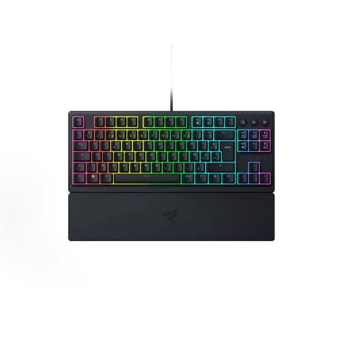Clavier Gaming Filaire Ornata V3 Tenkeyless Rétroéclairé avec Repose-Poignet Razer Noir État correct N/A reconditionné disponible sur Fnac