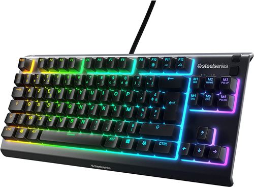 Clavier Gaming filaire SteelSeries Apex 3 TKL Noir État correct SteelSeries reconditionné disponible sur Fnac