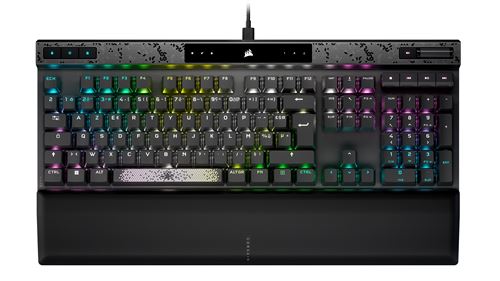 Clavier gaming magnétique-mécanique filaire Azerty Corsair K70 MAX RGB Noir État correct Corsair reconditionné disponible sur Fnac