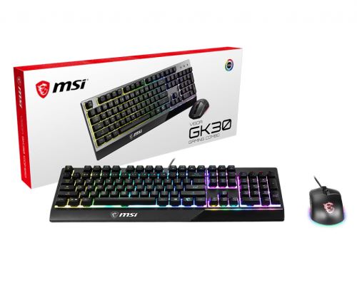 Clavier Gaming Msi Vigor GK30 Combo Noir État correct MSI reconditionné disponible sur Fnac