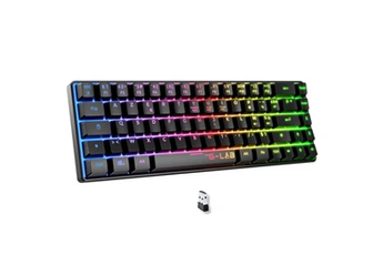 Clavier gaming sans fil Azerty Keyz Hydrogen WL Noir Bon état The G-Lab reconditionné disponible sur Darty