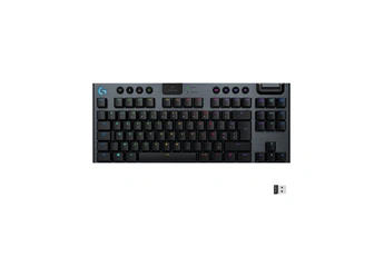 Clavier gaming sans fil Logitech G915 Lightspeed TKL Tactile mécanique RGB Bluetooth Très bon état - 124,79 € Clavier gaming sans fil Logitech G915 Lightspeed TKL Tactile mécanique RGB Bluetooth Très bon état Logitech reconditionné disponible sur Darty