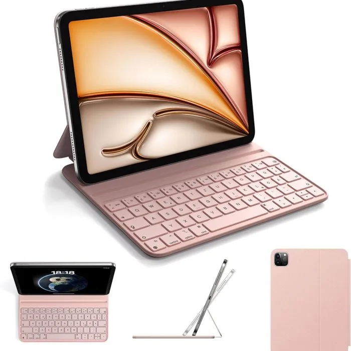 Clavier HOU FY-11G QWERTZ allemand pour iPad Air 4/5 et iPad Pro 11 - noir Reconditionné reconditionné disponible sur Cdiscount Seconde Vie