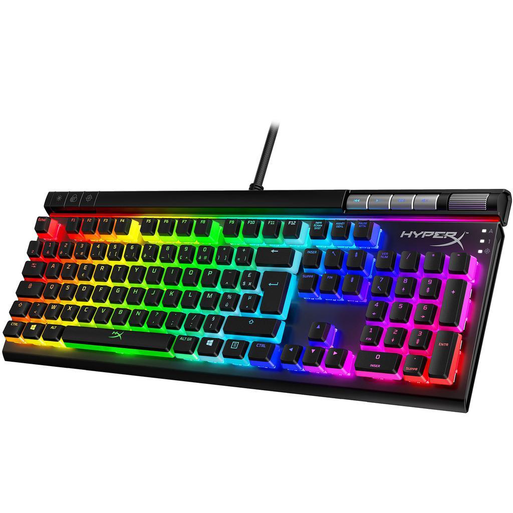 Clavier Hyperx AZERTY Français rétroéclairé Alloy Elite 2 Reconditionné HyperX reconditionné disponible sur Backmarket