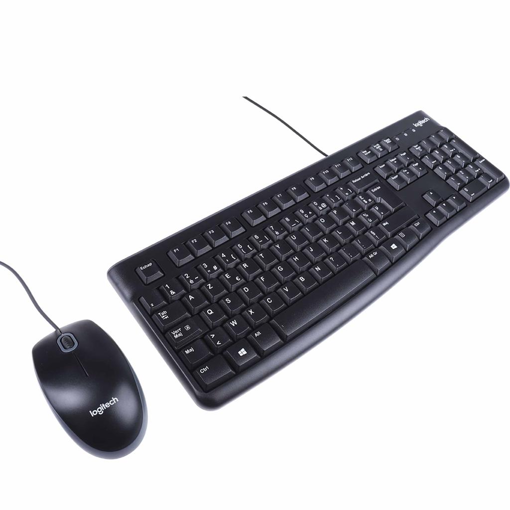 Voir photo 4 de Clavier Logitech QWERTY Arabe MK120 wired mouse and keyboard kit with preapplied layout stickers | Dero Clavier Logitech QWERTY Arabe MK120 wired mouse and keyboard kit with preapplied layout stickers Reconditionné Logitech reconditionné photo 4 | Dero