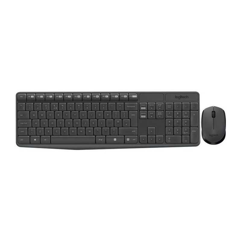 Clavier Logitech QWERTY Italien Sans-fil MK235 Reconditionné - 31,00 € Clavier Logitech QWERTY Italien Sans-fil MK235 Reconditionné Logitech reconditionné disponible sur Backmarket