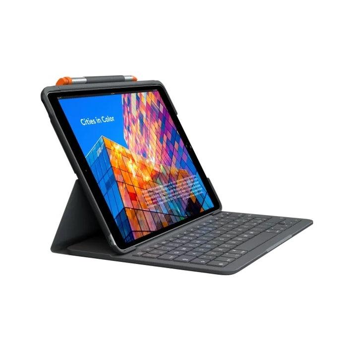Clavier Logitech QWERTY Norvégien Sans-fil Slim Folio iPad Air 3. Gen. Reconditionné - 49,00 € Clavier Logitech QWERTY Norvégien Sans-fil Slim Folio iPad Air 3. Gen. Reconditionné Logitech reconditionné disponible sur Backmarket