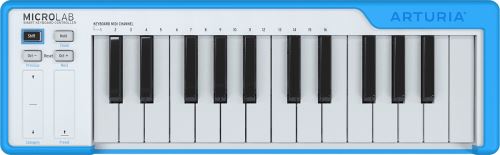 Clavier maître Arturia MicroLab Bleu État correct Arturia reconditionné disponible sur Fnac