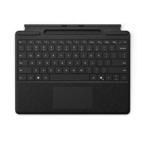 Clavier Microsoft Noir pour Surface Pro 13" avec rangement pour stylet État correct Microsoft reconditionné disponible sur Fnac
