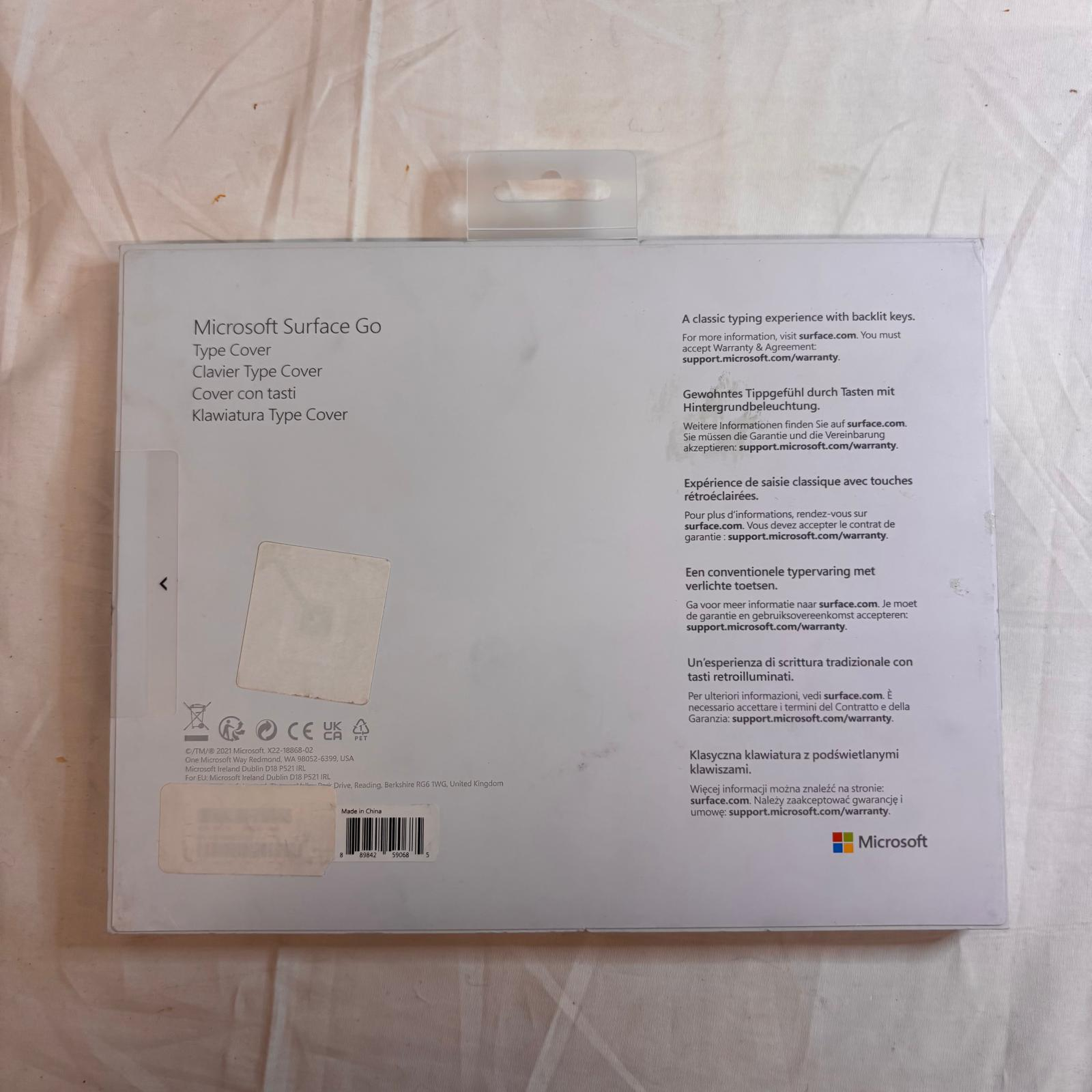 Voir photo 2 de Clavier MICROSOFT Surface GO Type Cover Clavier MICROSOFT Surface GO Type Cover Parfait état reconditionné photo 2