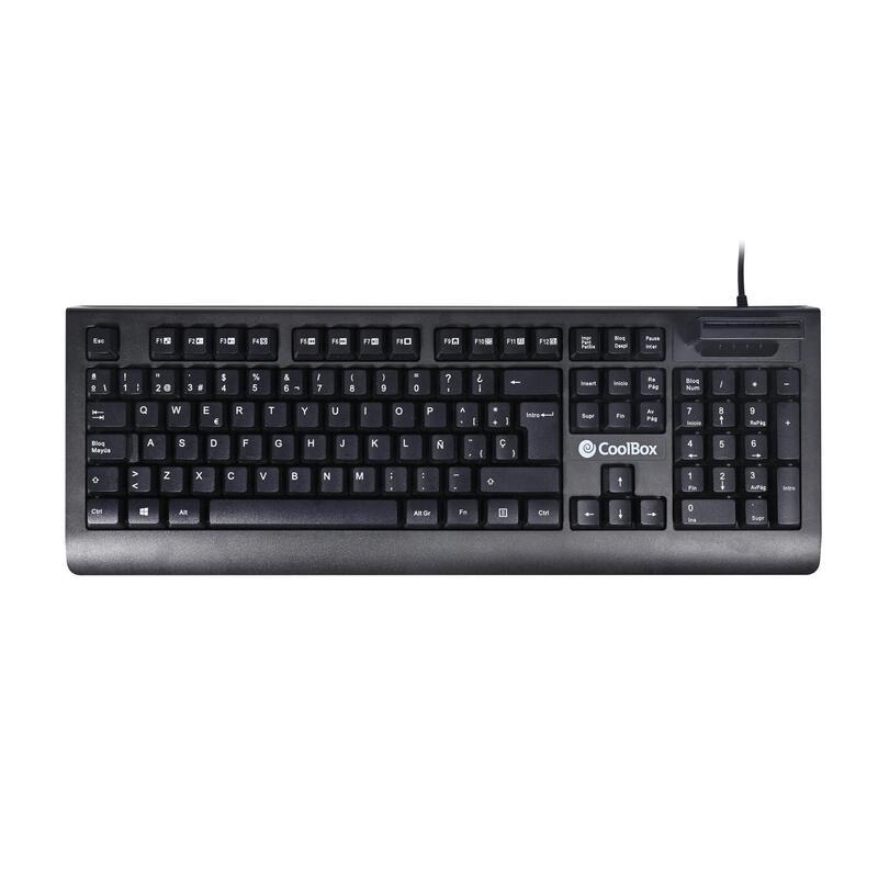 Acheter Clavier QWERTY Espagnol Teclado Español Con Lector Dnie Coolbox Compatible Con Dni 4.0 Conexión Usb Reconditionné - 50,24 € Clavier QWERTY Espagnol Teclado Español Con Lector Dnie Coolbox Compatible Con Dni 4.0 Conexión Usb Reconditionné Coolbox reconditionné disponible sur Backmarket