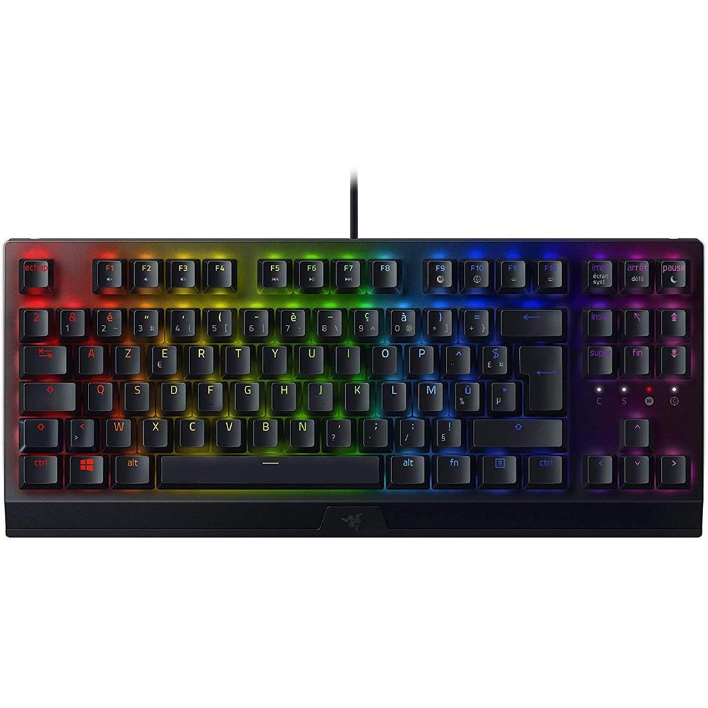 Clavier Razer AZERTY Français rétroéclairé BlackWidow V3 Tenkeyless Reconditionné - 69,00 € Clavier Razer AZERTY Français rétroéclairé BlackWidow V3 Tenkeyless Reconditionné Razer reconditionné disponible sur Backmarket