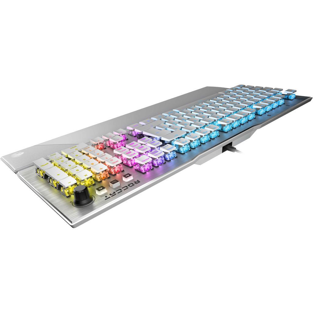 Voir photo 2 de Clavier Roccat AZERTY Francais rétroéclairé Vulcan 122 AIMO | Dero Clavier Roccat AZERTY Francais rétroéclairé Vulcan 122 AIMO Reconditionné Roccat reconditionné photo 2 | Dero