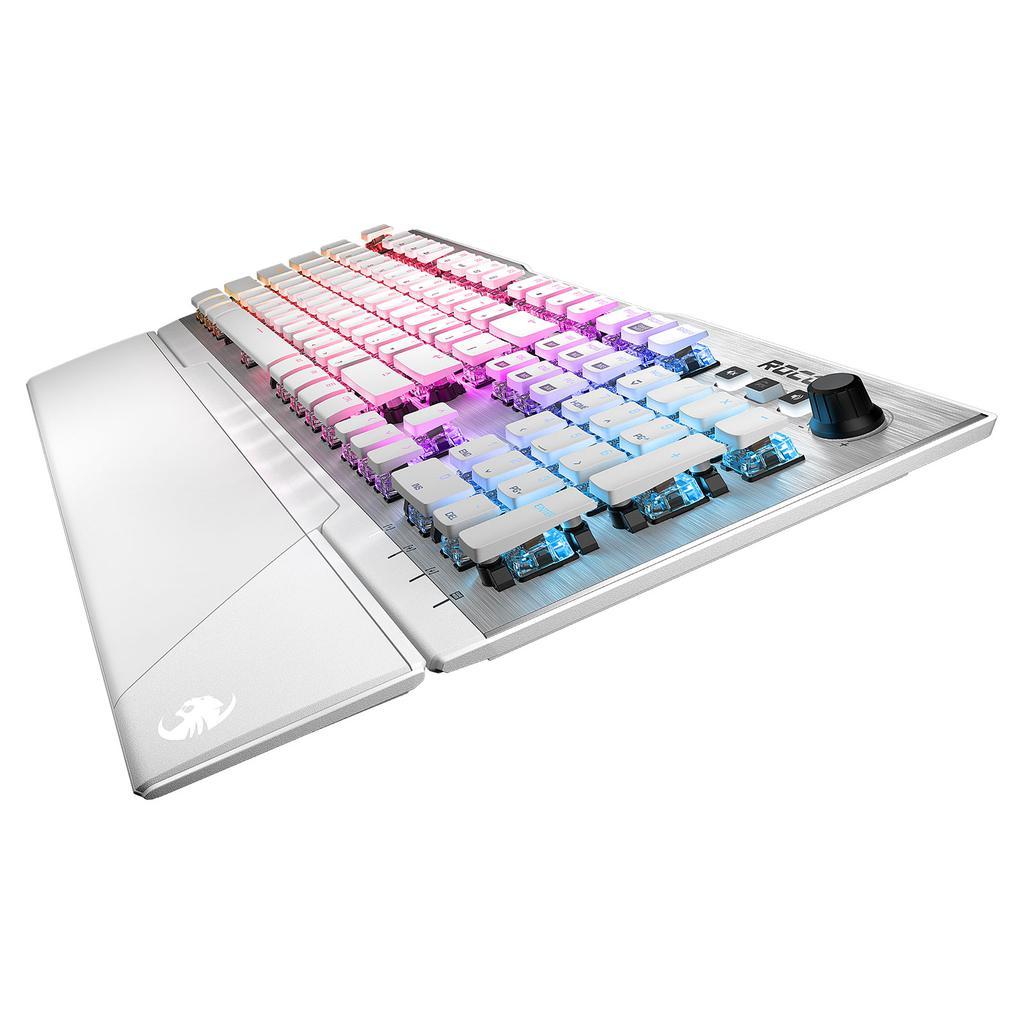 Voir photo 1 de Clavier Roccat AZERTY Francais rétroéclairé Vulcan 122 AIMO | Dero Clavier Roccat AZERTY Francais rétroéclairé Vulcan 122 AIMO Reconditionné Roccat reconditionné | Dero
