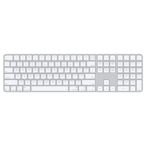 Clavier sans fil Qwerty Apple Magic Keyboard et pavé numérique Blanc État correct - 237,99 € Clavier sans fil Qwerty Apple Magic Keyboard et pavé numérique Blanc État correct reconditionné disponible sur Fnac