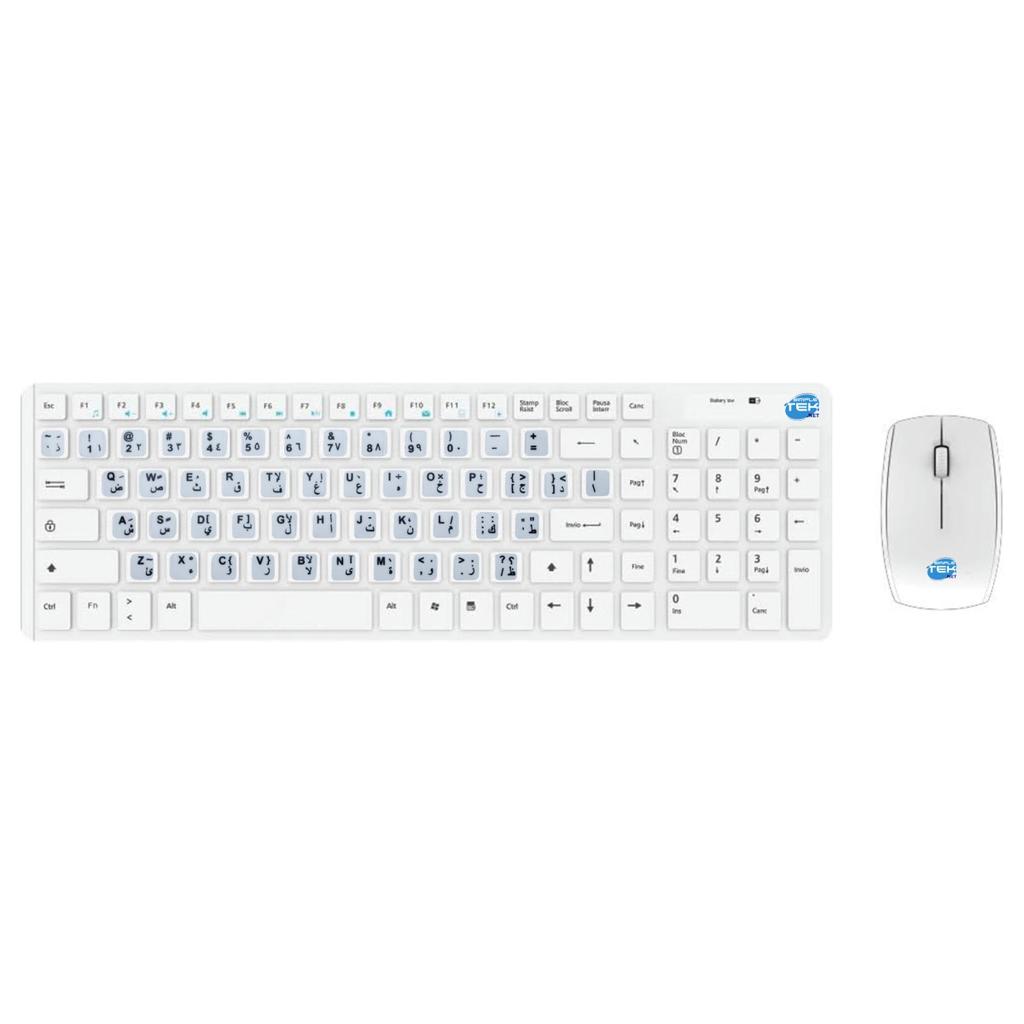 Acheter Clavier Simpletek QWERTY Arabe Sans-fil Wireless Kit with Arabian SA Stickers Reconditionné - 29,00 € Clavier Simpletek QWERTY Arabe Sans-fil Wireless Kit with Arabian SA Stickers Reconditionné N/A reconditionné disponible sur Backmarket