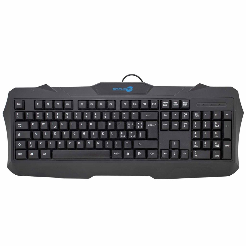Clavier Simpletek QWERTY Italien Wired USB Reconditionné - 23,00 € Clavier Simpletek QWERTY Italien Wired USB Reconditionné N/A reconditionné disponible sur Backmarket