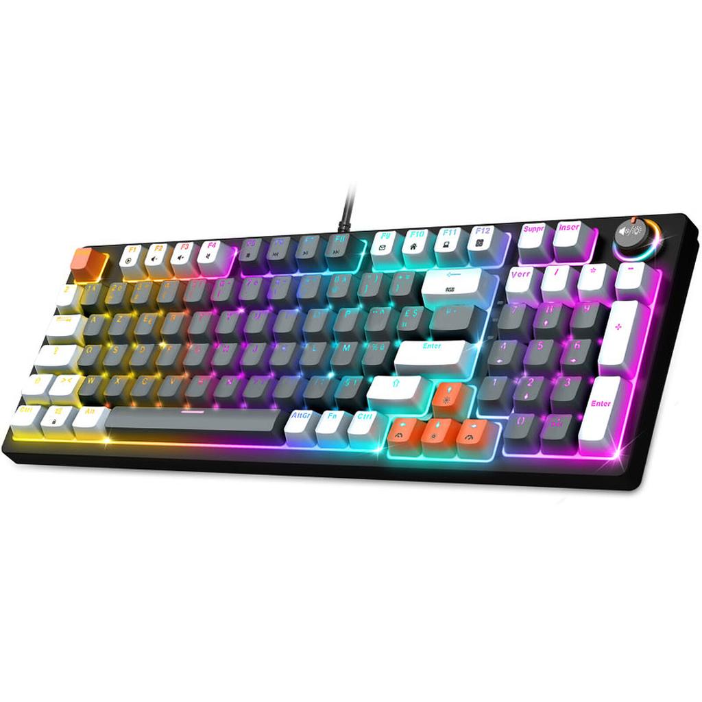 Acheter Clavier Spirit Of Gamer AZERTY Français rétroéclairé Xpert-K350 Reconditionné - 58,00 € Clavier Spirit Of Gamer AZERTY Français rétroéclairé Xpert-K350 Reconditionné Spirit of Gamer reconditionné disponible sur Backmarket