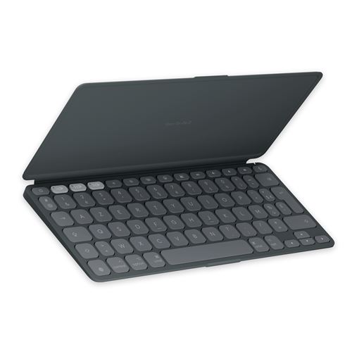 Clavier tablette Logitech Keys-To-Go 2 pour iPad iPhone Mac et Apple TV Graphite État correct Logitech reconditionné disponible sur Fnac