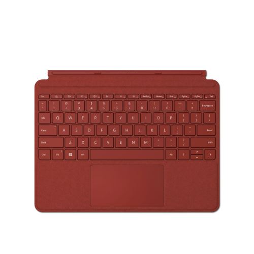 Clavier Type Cover Microsoft Surface Rouge Coquelicot pour Microsoft Surface Go, Go 2 et Go 3 État correct Microsoft reconditionné disponible sur Fnac