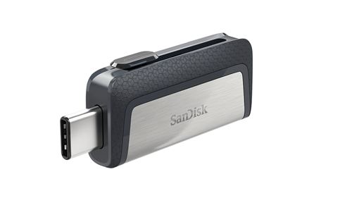 Clé Double Connectique USB Type-C Sandisk Ultra Dual Drive 256 Go État correct SanDisk reconditionné disponible sur Fnac