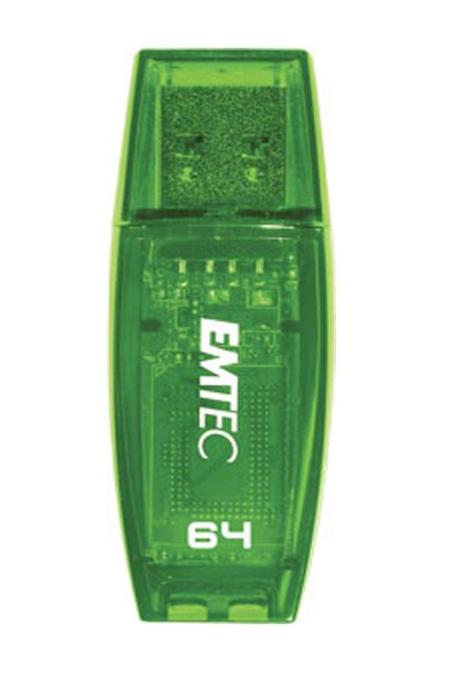 Clé USB 2.0 Emtec C410 64 Go Vert État correct Emtec reconditionné disponible sur Fnac
