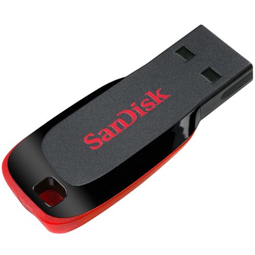 Clé USB 2.0 Sandisk Cruzer Blade 128 Go État correct N/A reconditionné disponible sur Fnac