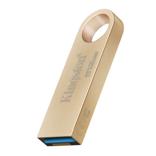 Clé USB 512 Go DataTraveler USB 3.2 kingston Dorée État correct N/A reconditionné disponible sur Fnac