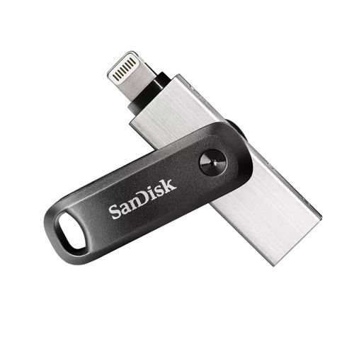 Clé USB SanDisk iXpand Flash Drive Go 64 Go Gris État correct SanDisk reconditionné disponible sur Fnac