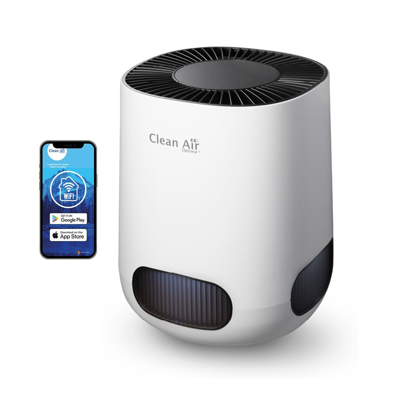 Clean Air Optima Purificateur d'air ioniseur HEPA intelligent CA-502 Desktop Smart blanc/noir Parfait état - 84,25 € Clean Air Optima Purificateur d'air ioniseur HEPA intelligent CA-502 Desktop Smart blanc/noir Parfait état Clean Air Optima reconditionné disponible sur Refurbed | Dero